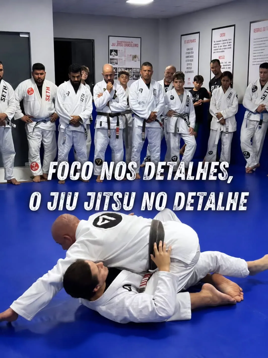 Treino técnico com alunos da Seth Jiu-Jitsu Itinga